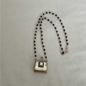 Sterling Silver Little Purse Necklace